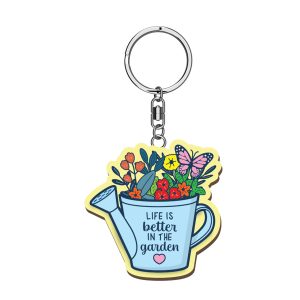 Watering Can Woody Pals Keyring x 3