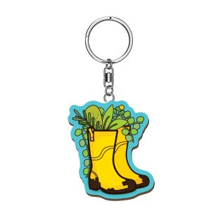 Wellies Woody Pals Keyring x 3