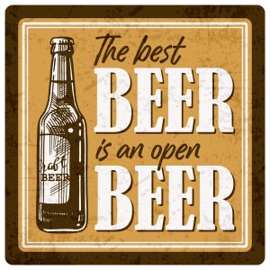Sentiments Coasters The Best Beer x 4