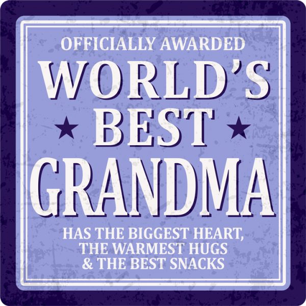Sentiments Coasters Worlds Grandma x 4