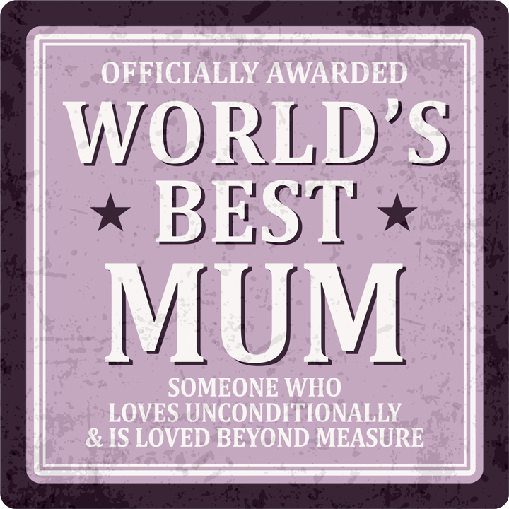 Sentiments Coasters Worlds Mum x 4