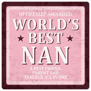 Sentiments Coasters Worlds Nan x 4