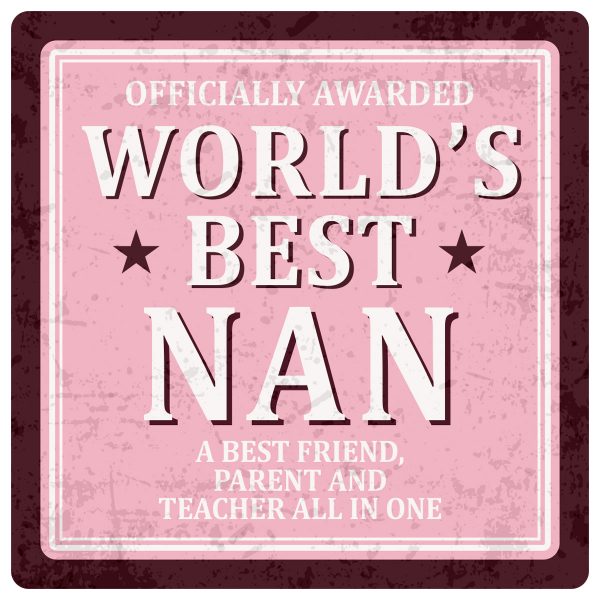 Sentiments Coasters Worlds Nan x 4