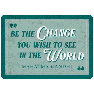 Sentiments Magnets Be The Change x 4