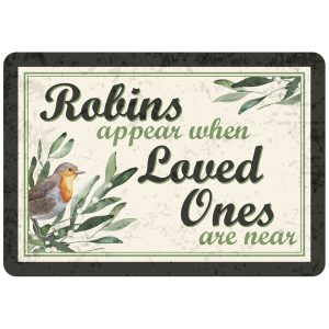 Sentiments Magnets Robins Appear x 4