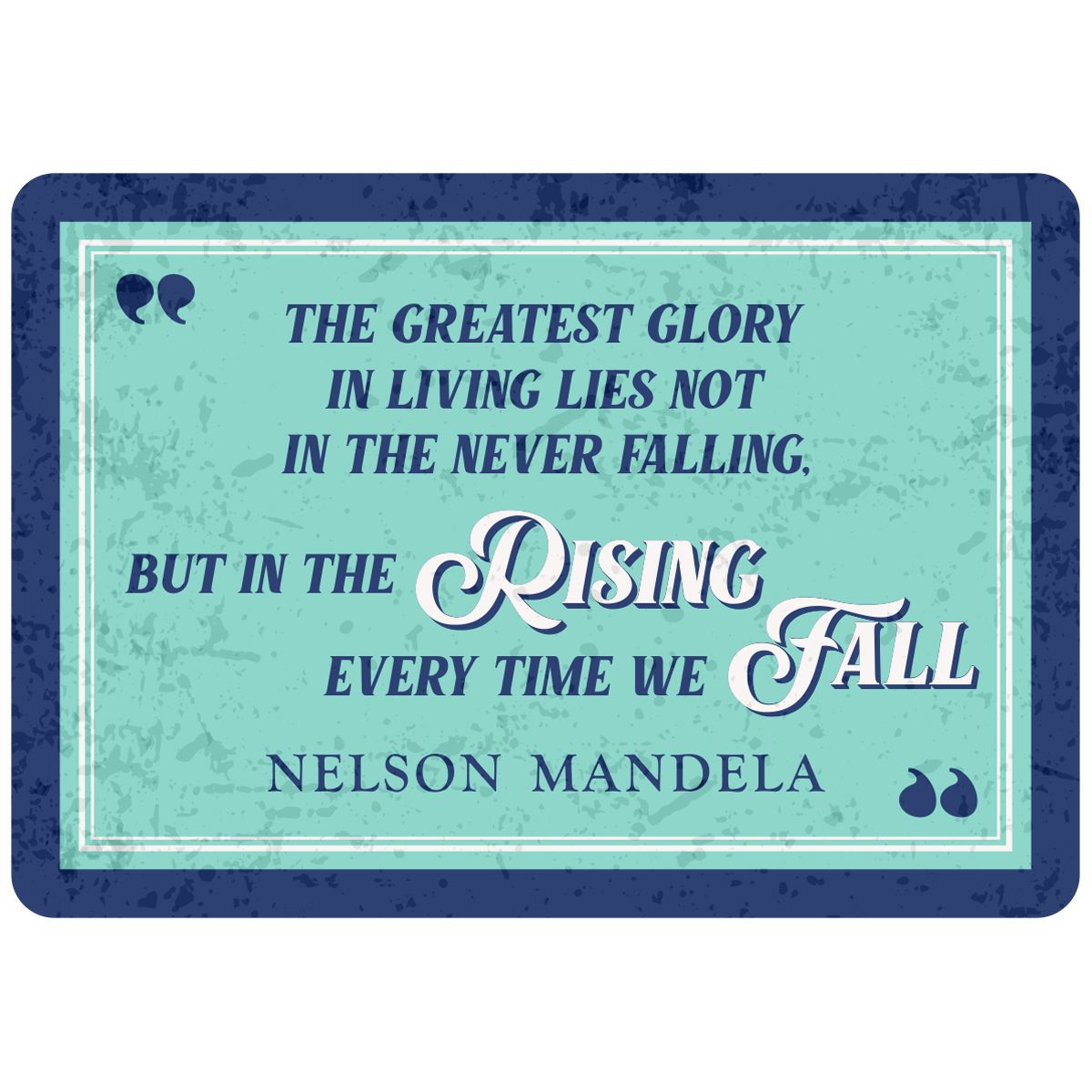 Sentiments Magnets The Greatest Glory x 4