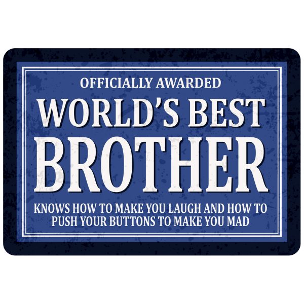 Sentiments Magnets Worlds Brother x 4