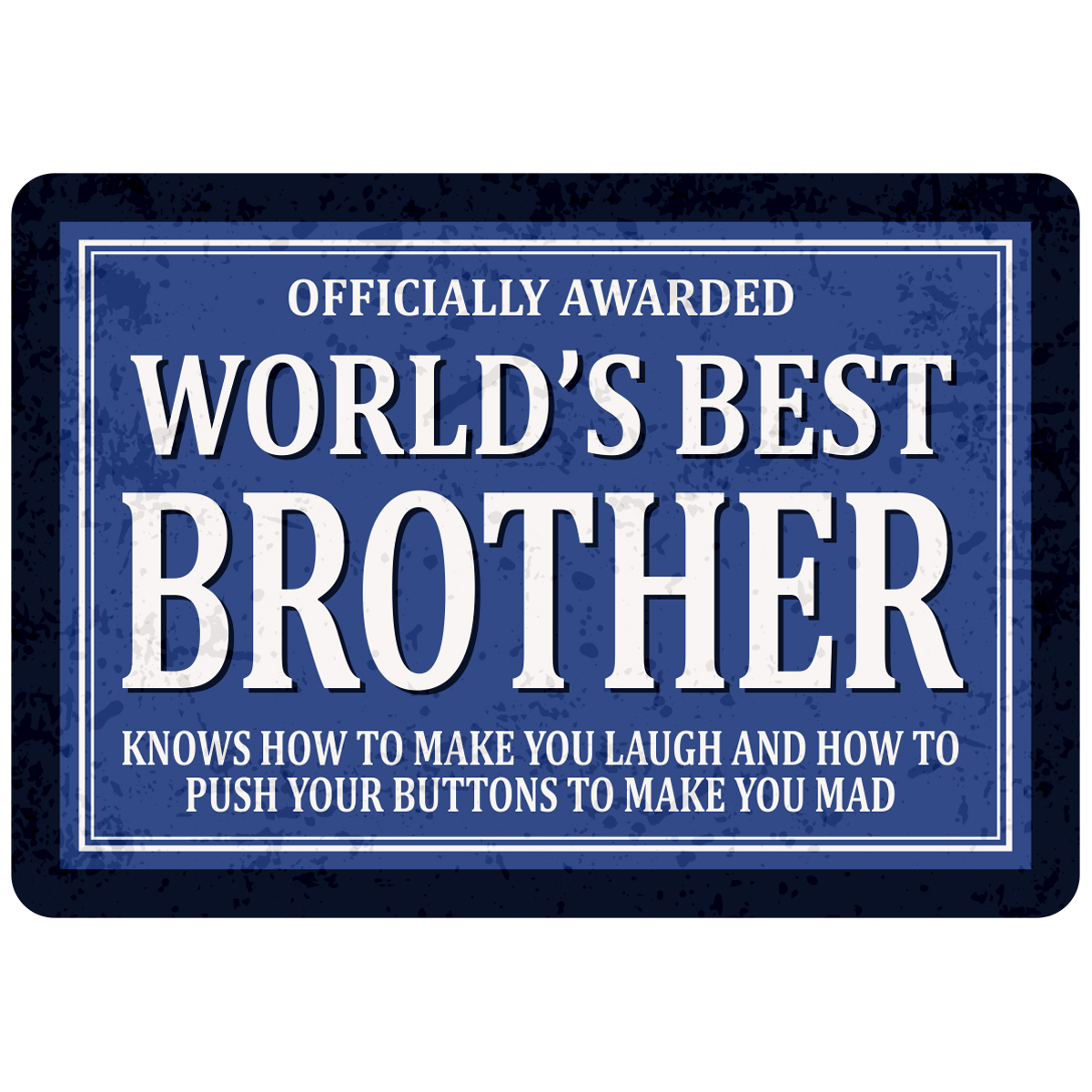 Sentiments Magnets Worlds Brother x 4