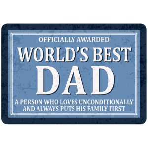 Sentiments Magnets Worlds Dad x 4