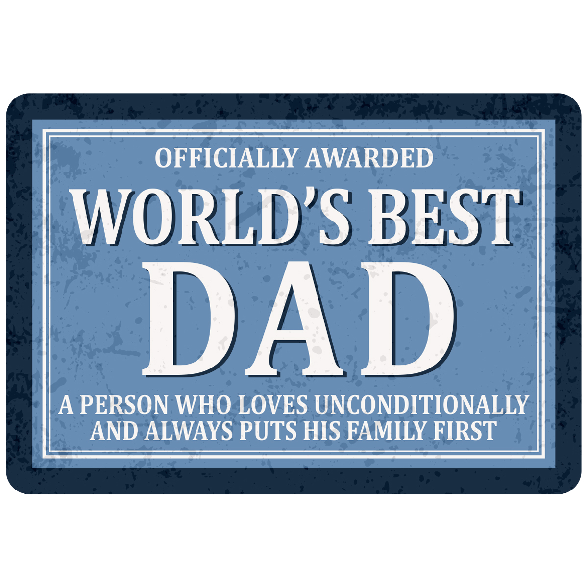 Sentiments Magnets Worlds Dad x 4
