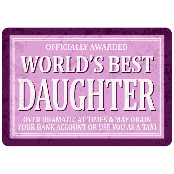 Sentiments Magnets Worlds Daughter x 4
