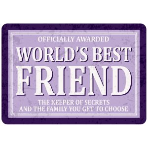 Sentiments Magnets Worlds Friend x 4
