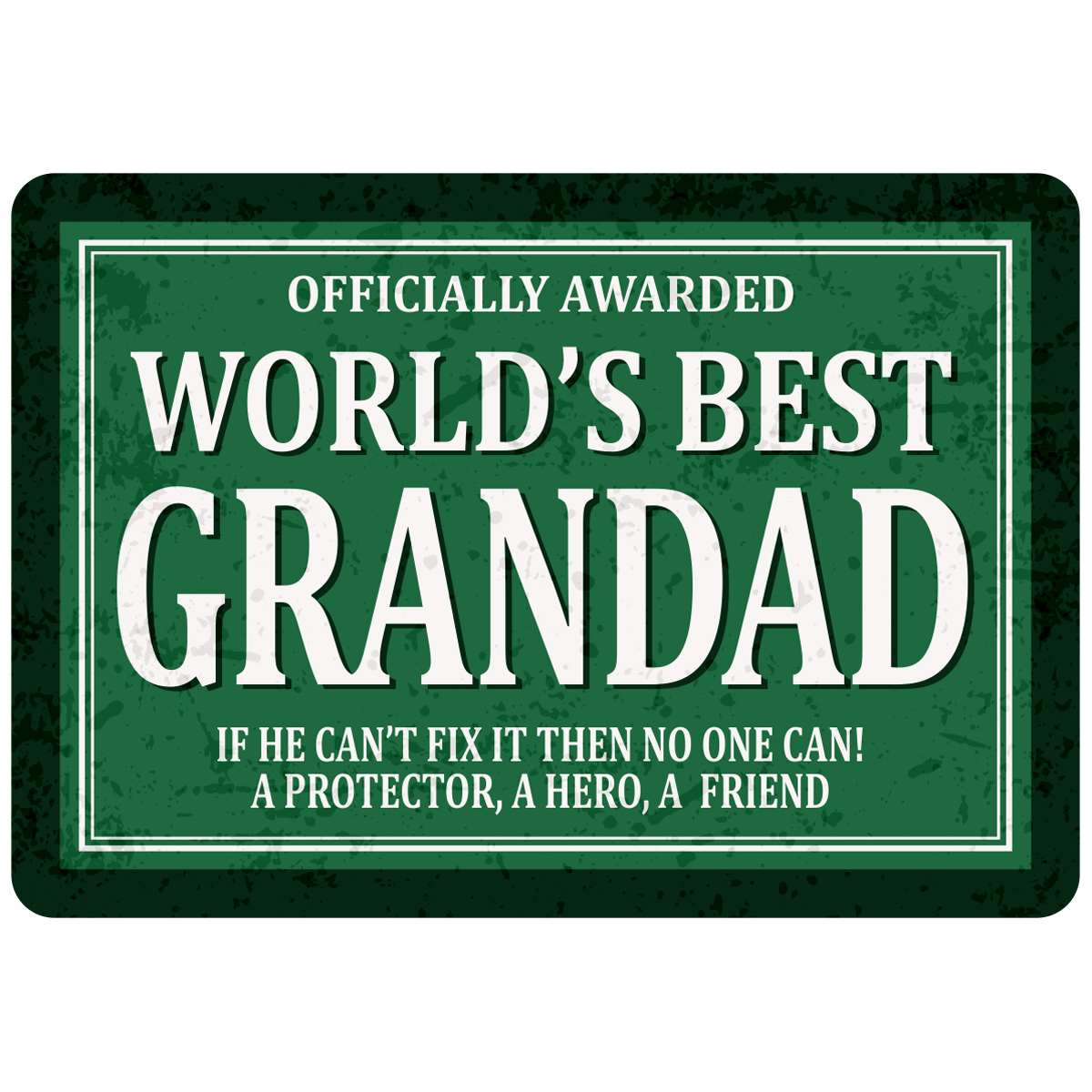 Sentiments Magnets Worlds Grandad x 4