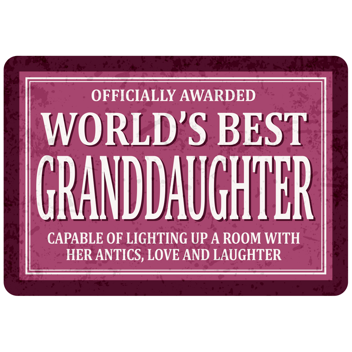 Sentiments Magnets Worlds Granddaughter x 4