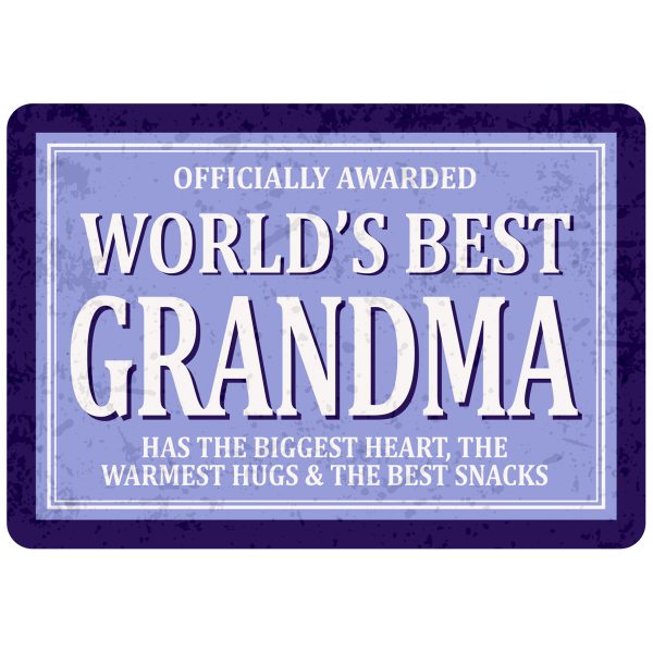 Sentiments Magnets Worlds Grandma x 4