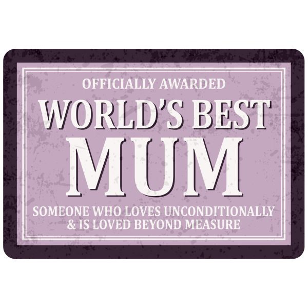 Sentiments Magnets Worlds Mum x 4