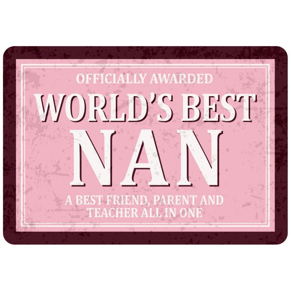Sentiments Magnets Worlds Nan x 4