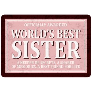 Sentiments Magnets Worlds Sister x 4