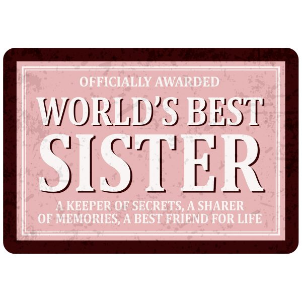 Sentiments Magnets Worlds Sister x 4