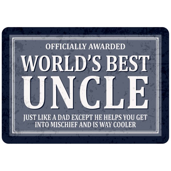 Sentiments Magnets Worlds Uncle x 4