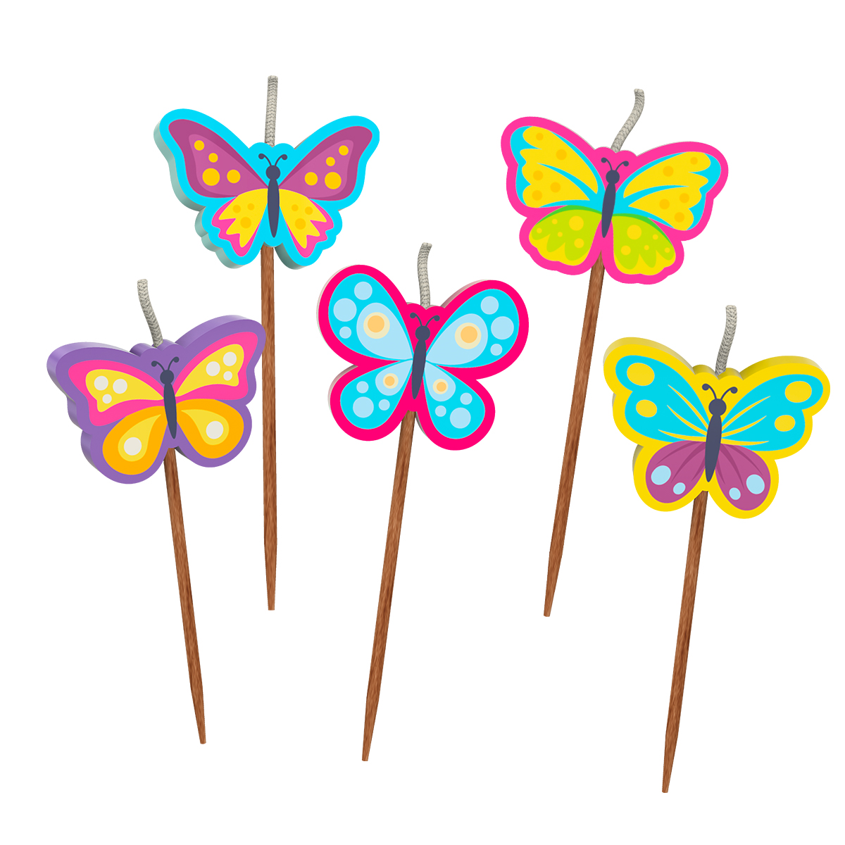 Cake Candles: Butterfly - Image 2