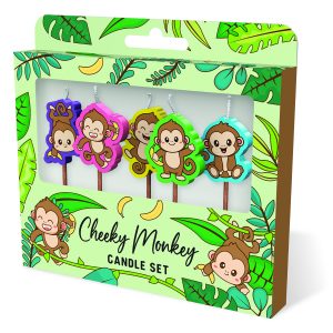 Cake Candles: Cheeky Monkey