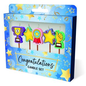 Cake Candles: Congratulations