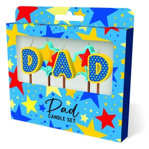 Cake Candles: Dad