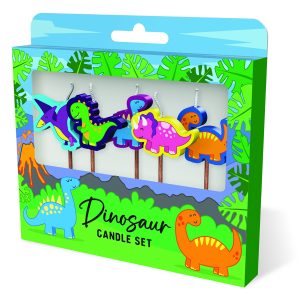 Cake Candles: Dinosaur