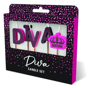 Cake Candles: Diva