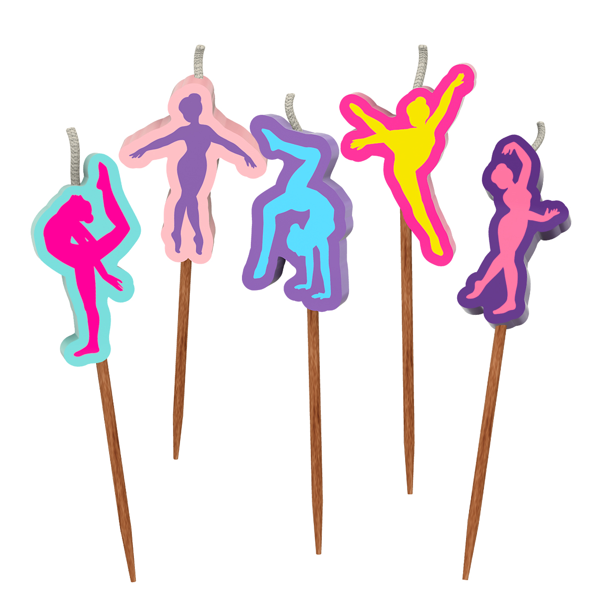 Cake Candles: Gymnastics - Image 2