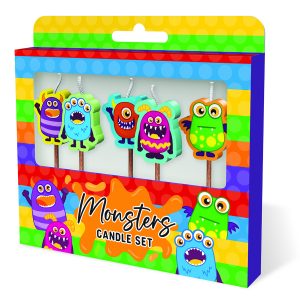 Cake Candles: Monsters