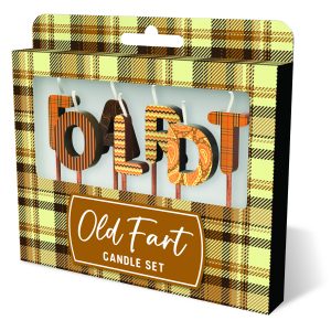 Cake Candles: Old Fart