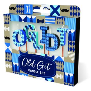 Cake Candles: Old Git