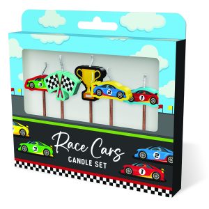 Cake Candles: Race Cars