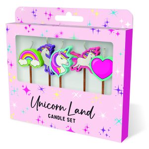 Cake Candles: Unicorn Land