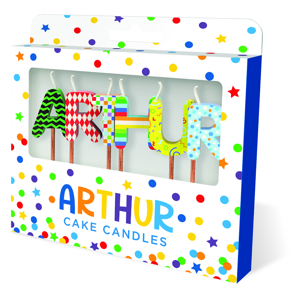 Cake Candles: Names Arthur