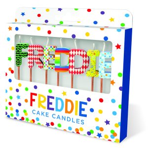Cake Candles: Names Freddie