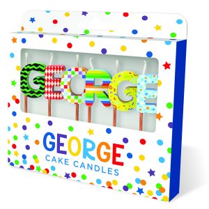 Cake Candles: Names George