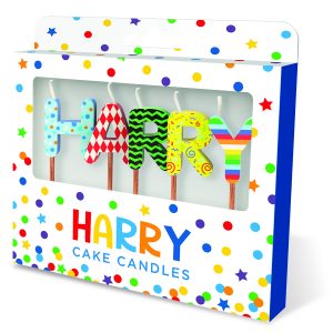 Cake Candles: Names Harry