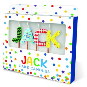 Cake Candles: Names Jack
