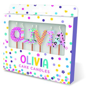 Cake Candles: Names Olivia